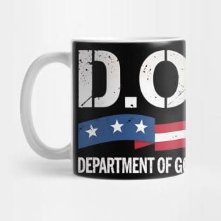 DOGE D.O.G.E. Department Of Government Efficiency Mug